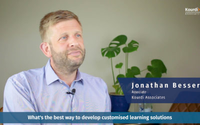 What’s the best way to create customised learning solutions for organisations that have a real impact?